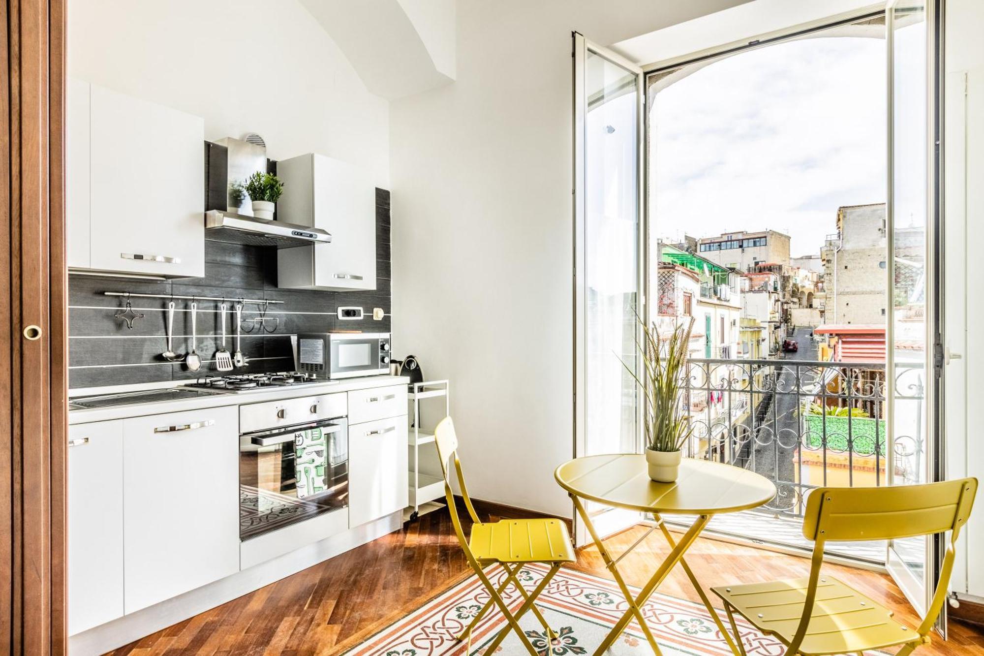 Ferienwohnung Bacoli Sveva Luxury House - Terrace & Design Exterior foto