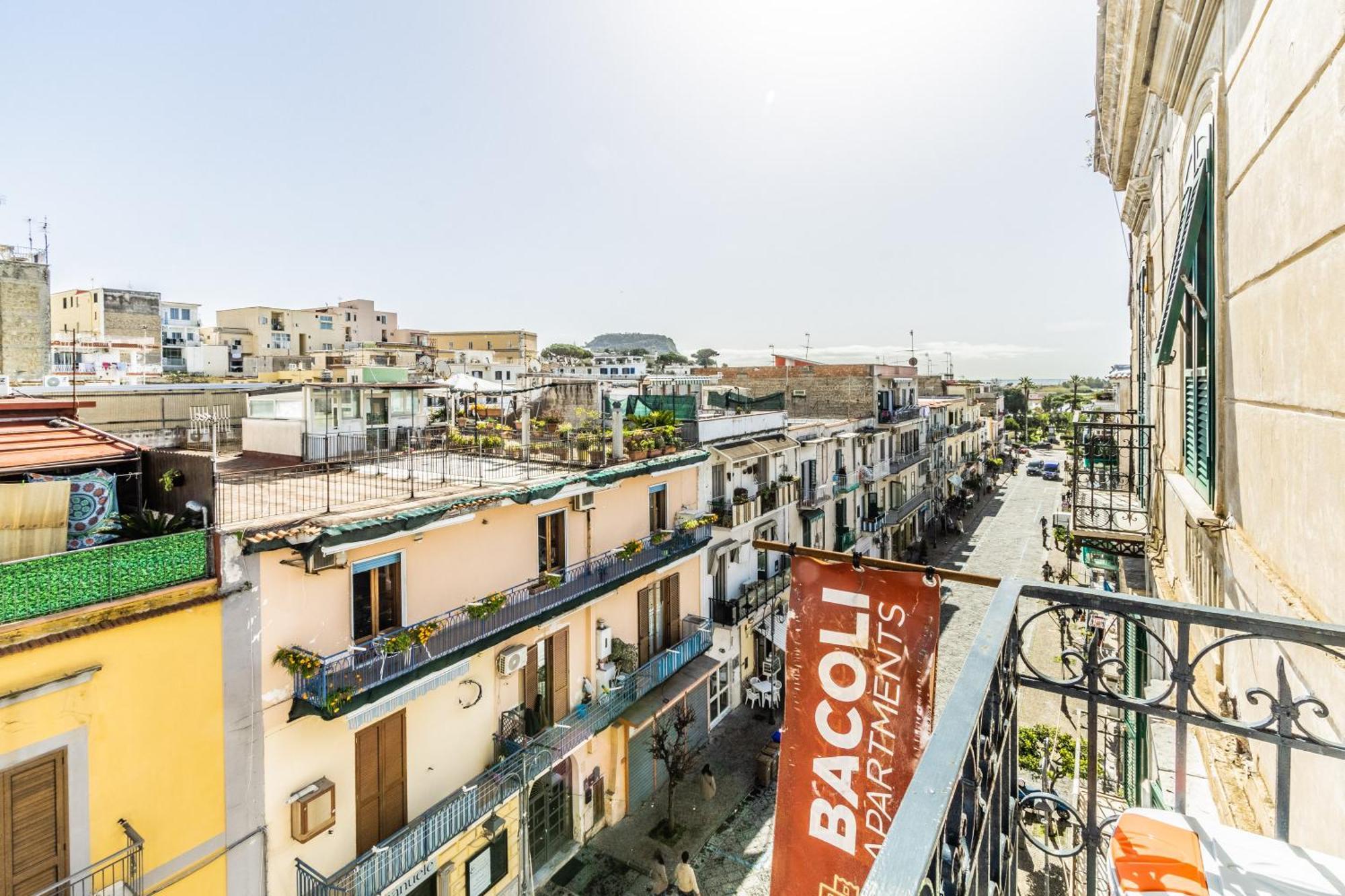 Ferienwohnung Bacoli Sveva Luxury House - Terrace & Design Exterior foto